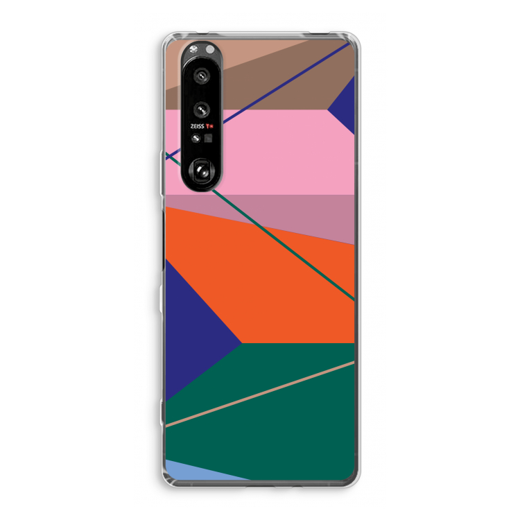 Gestalte 1: Sony Xperia 1 III Transparant Hoesje