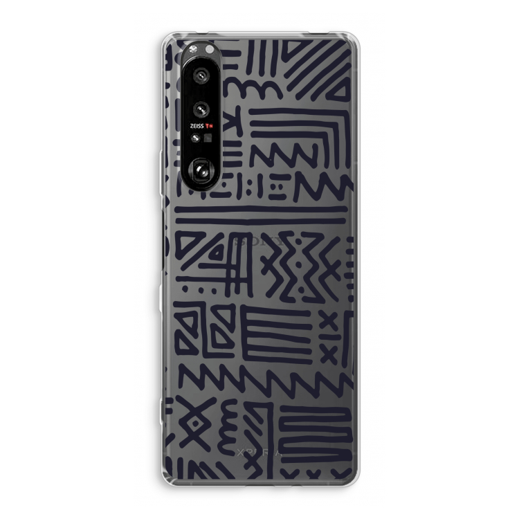 Marrakech print: Sony Xperia 1 III Transparant Hoesje