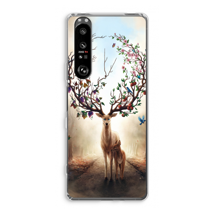 Seasons Change: Sony Xperia 1 III Transparant Hoesje