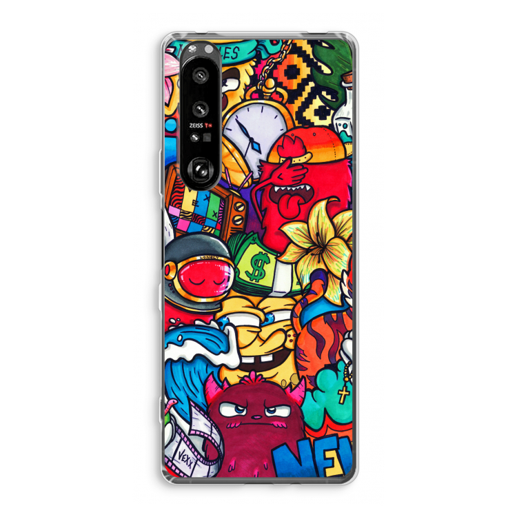 No Rules: Sony Xperia 1 III Transparant Hoesje