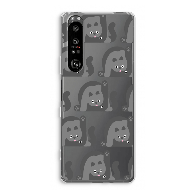 Cats: Sony Xperia 1 III Transparant Hoesje