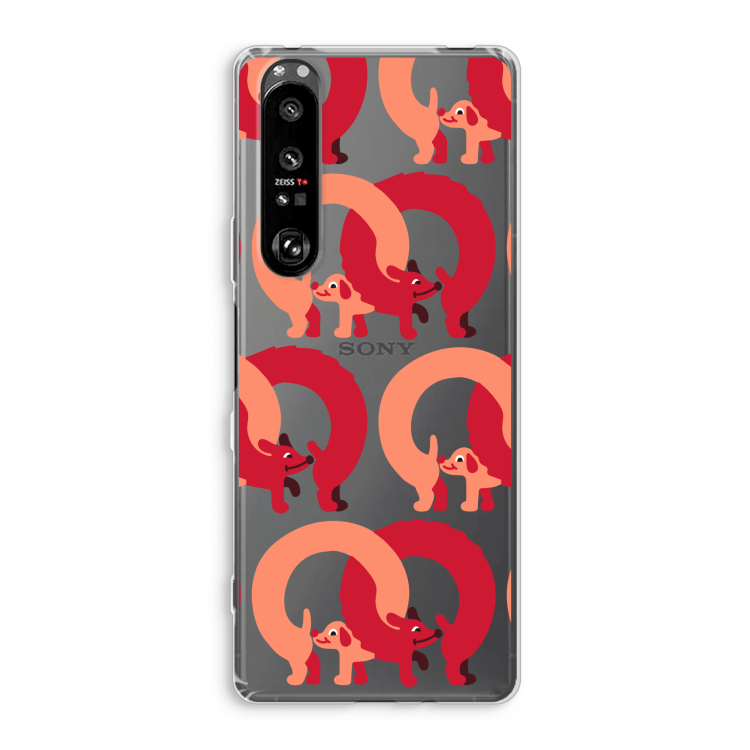 Dogs: Sony Xperia 1 III Transparant Hoesje