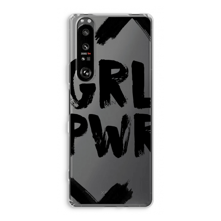 Girl Power #2: Sony Xperia 1 III Transparant Hoesje