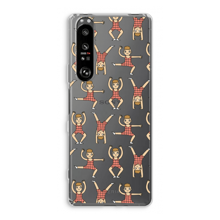 Gymboys: Sony Xperia 1 III Transparant Hoesje