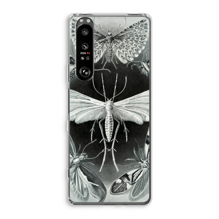 Haeckel Tineida: Sony Xperia 1 III Transparant Hoesje