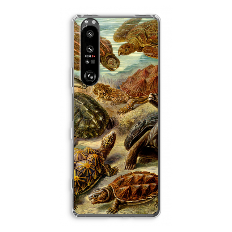 Haeckel Chelonia: Sony Xperia 1 III Transparant Hoesje