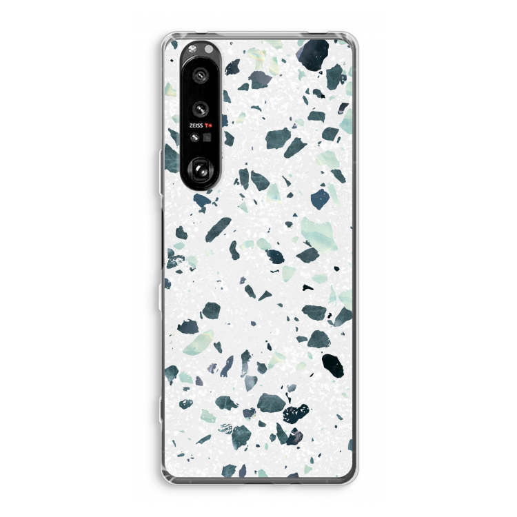 Terrazzo N°2: Sony Xperia 1 III Transparant Hoesje
