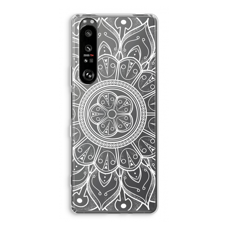 Roses Are Red: Sony Xperia 1 III Transparant Hoesje