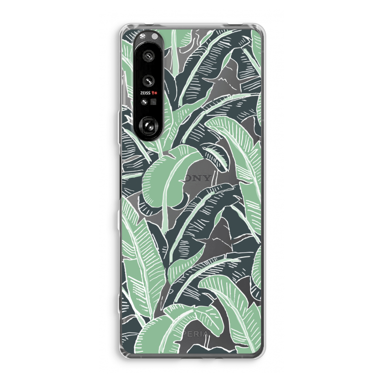This Sh*t Is Bananas: Sony Xperia 1 III Transparant Hoesje