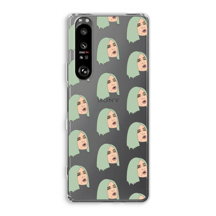 King Kylie: Sony Xperia 1 III Transparant Hoesje