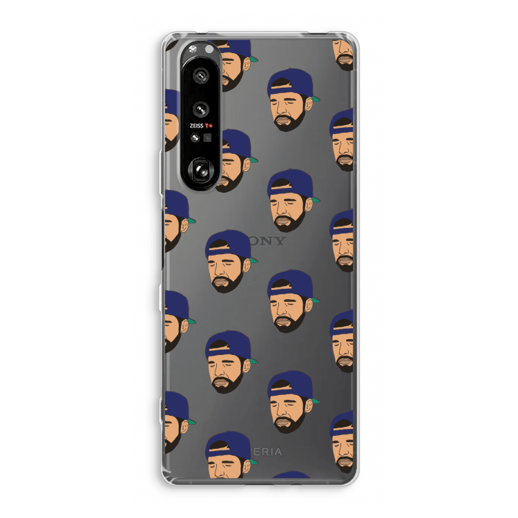 Drake Away: Sony Xperia 1 III Transparant Hoesje