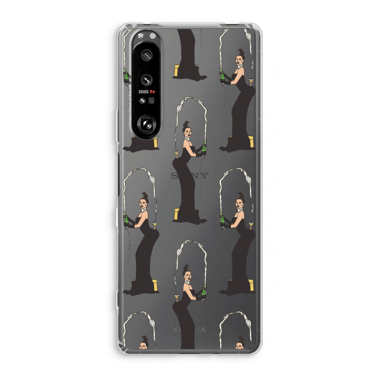 Pop Some Kim: Sony Xperia 1 III Transparant Hoesje