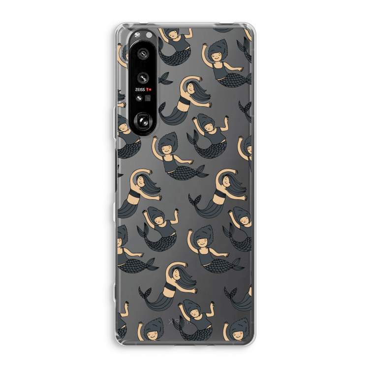 Zeemeermin: Sony Xperia 1 III Transparant Hoesje