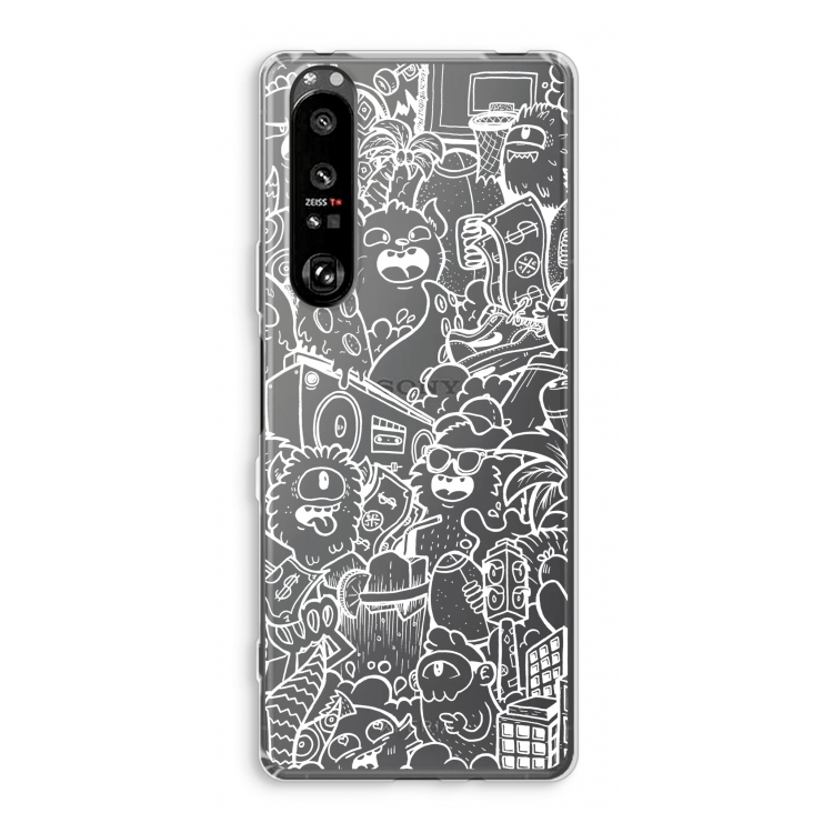 Vexx City #2: Sony Xperia 1 III Transparant Hoesje