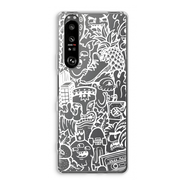 Vexx Mixtape #2: Sony Xperia 1 III Transparant Hoesje