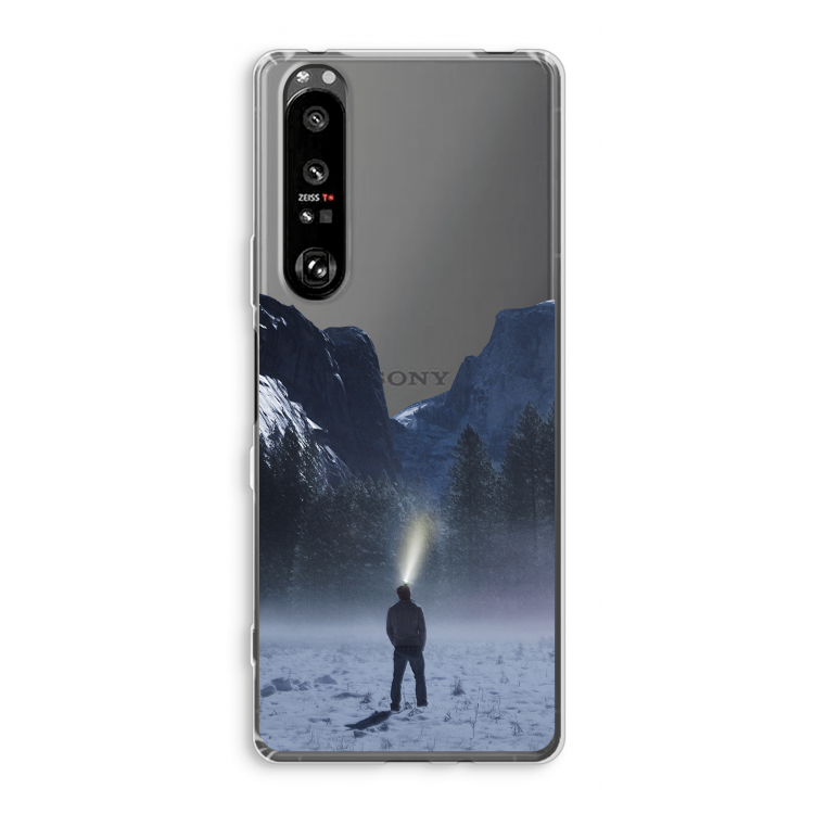 Wanderlust: Sony Xperia 1 III Transparant Hoesje