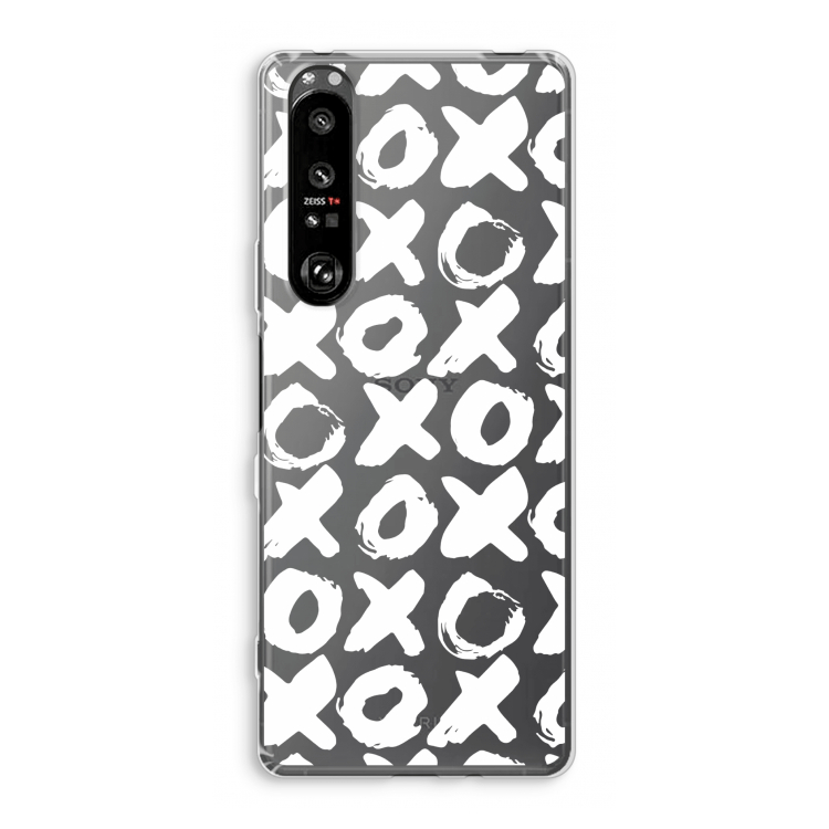 XOXO: Sony Xperia 1 III Transparant Hoesje