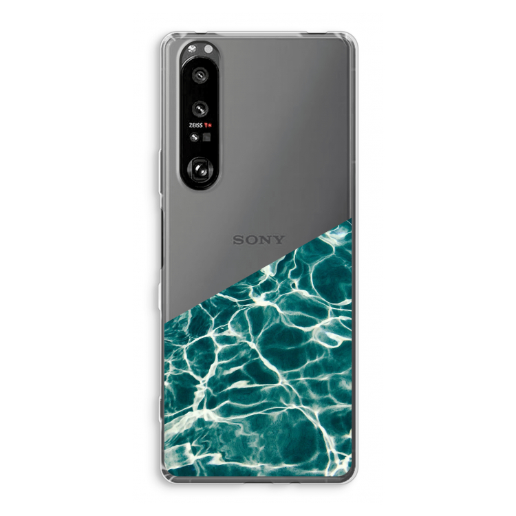 Weerkaatsing water: Sony Xperia 1 III Transparant Hoesje