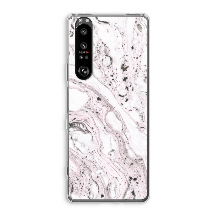 Mengelmoes: Sony Xperia 1 III Transparant Hoesje