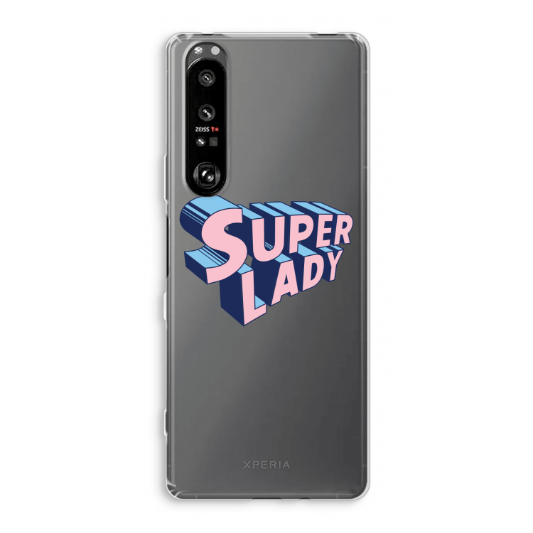 Superlady: Sony Xperia 1 III Transparant Hoesje