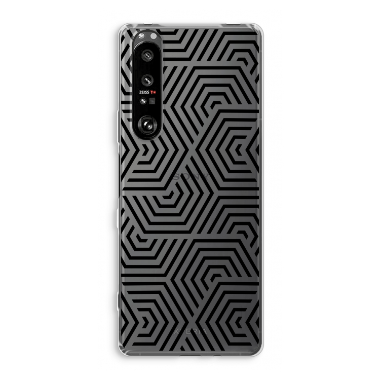 Magic pattern: Sony Xperia 1 III Transparant Hoesje