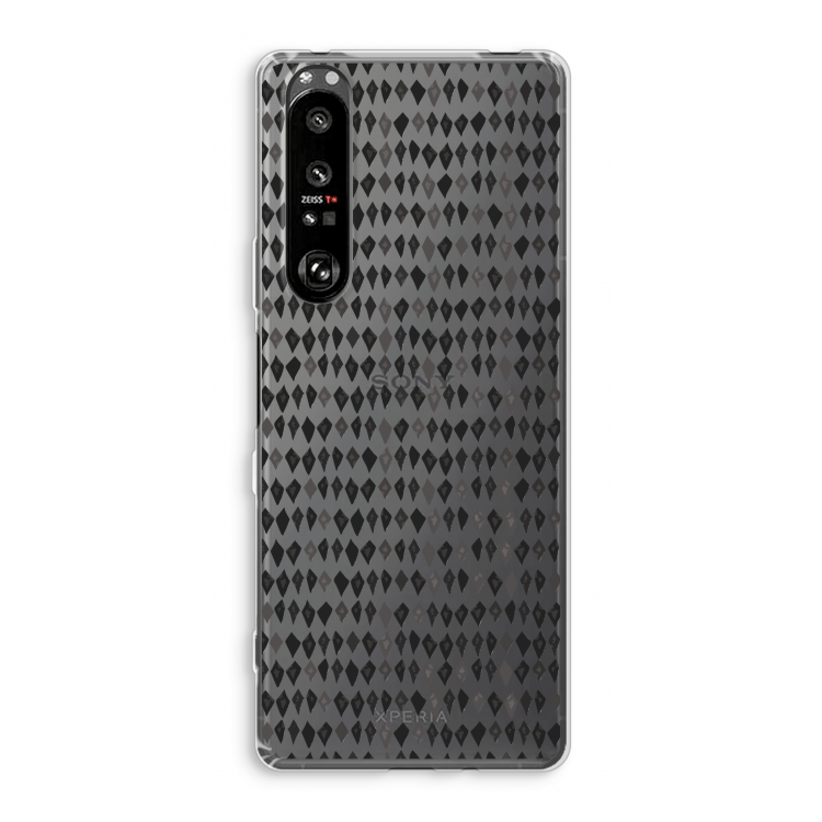 Crazy shapes: Sony Xperia 1 III Transparant Hoesje