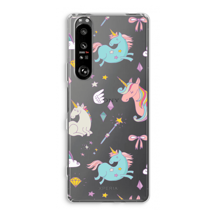 Fantasiewereld: Sony Xperia 1 III Transparant Hoesje