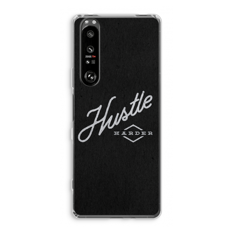Hustle: Sony Xperia 1 III Transparant Hoesje