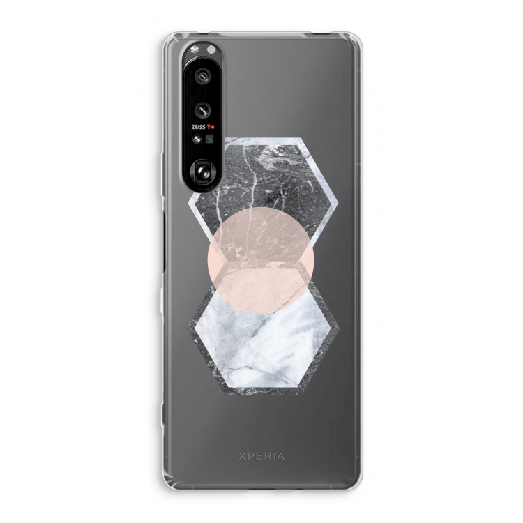 Creatieve toets: Sony Xperia 1 III Transparant Hoesje
