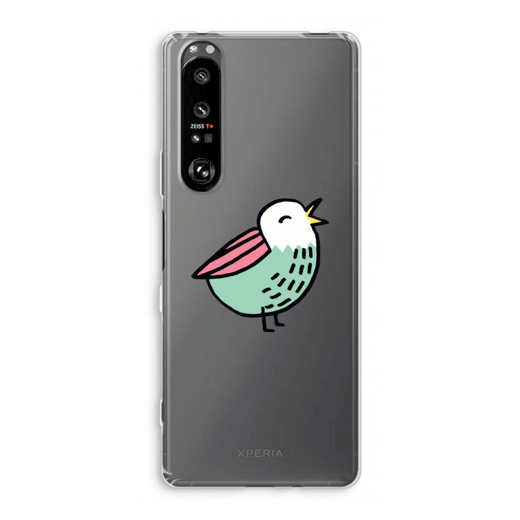 Birdy: Sony Xperia 1 III Transparant Hoesje