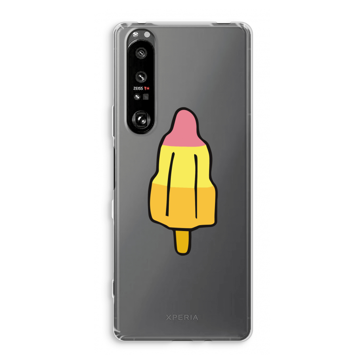 Raketijsje: Sony Xperia 1 III Transparant Hoesje