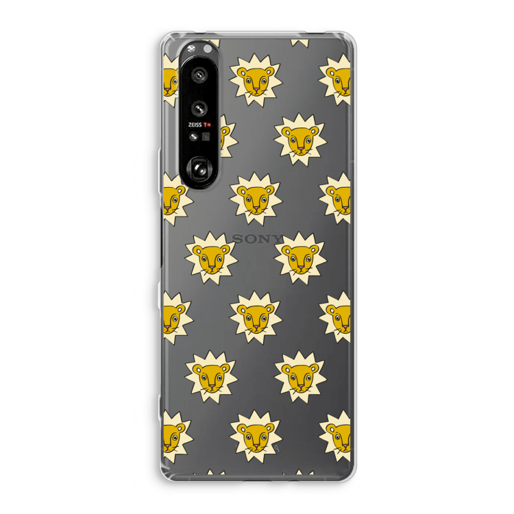 Leeuwenkoppen: Sony Xperia 1 III Transparant Hoesje