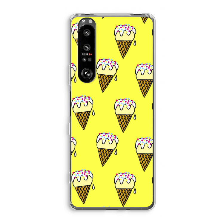 Isjes: Sony Xperia 1 III Transparant Hoesje