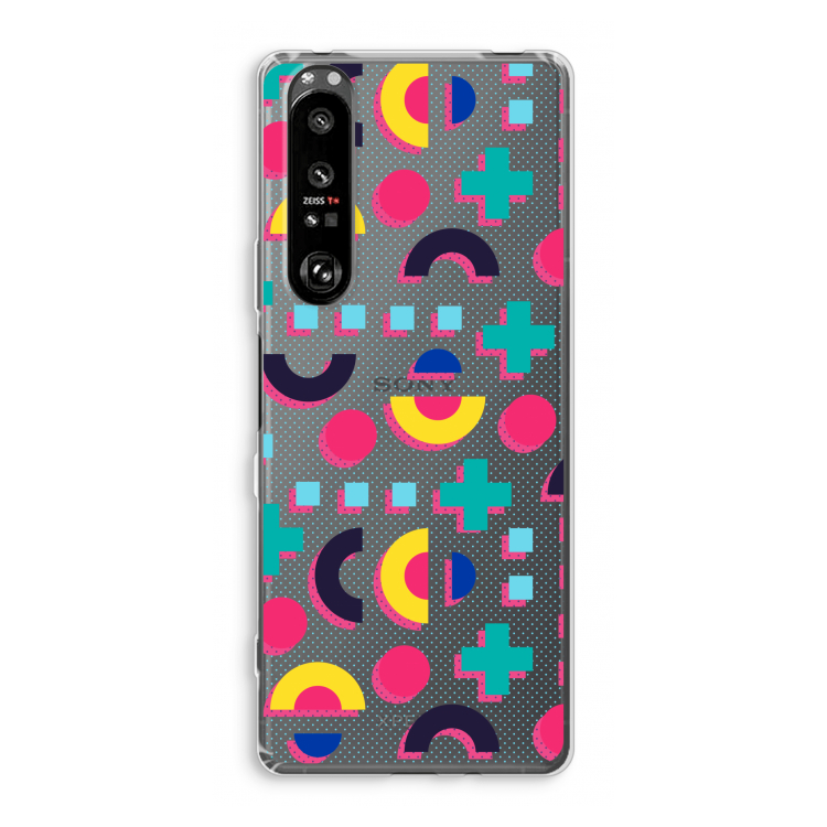 8-bit N°2: Sony Xperia 1 III Transparant Hoesje
