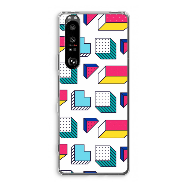 8-bit N°7: Sony Xperia 1 III Transparant Hoesje