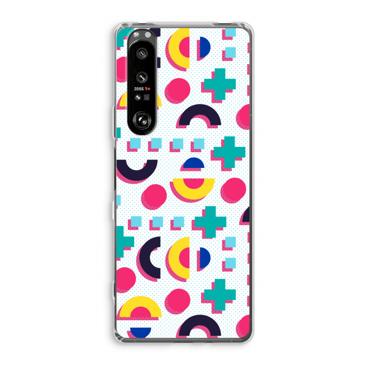 8-bit N°2: Sony Xperia 1 III Transparant Hoesje