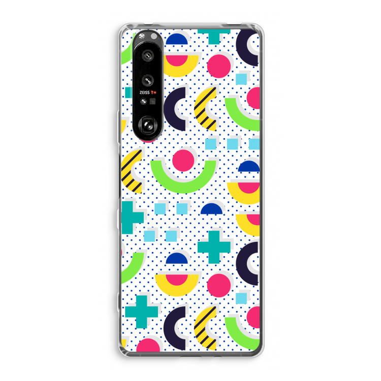 8-bit N°1: Sony Xperia 1 III Transparant Hoesje