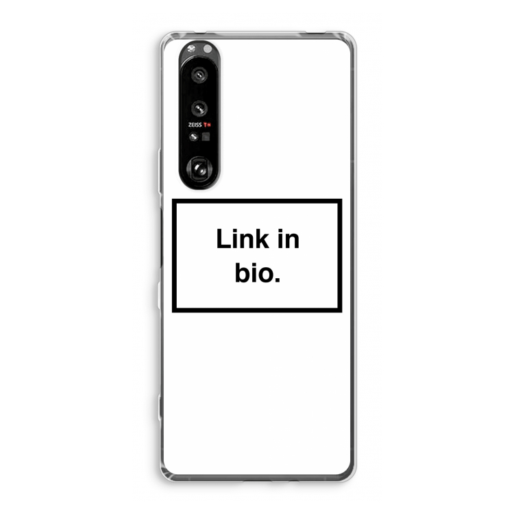 Link in bio: Sony Xperia 1 III Transparant Hoesje