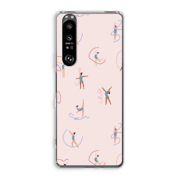 Dancing #3: Sony Xperia 1 III Transparant Hoesje