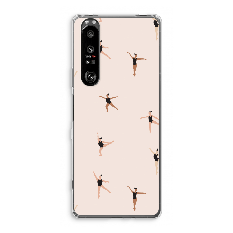 Dancing #1: Sony Xperia 1 III Transparant Hoesje