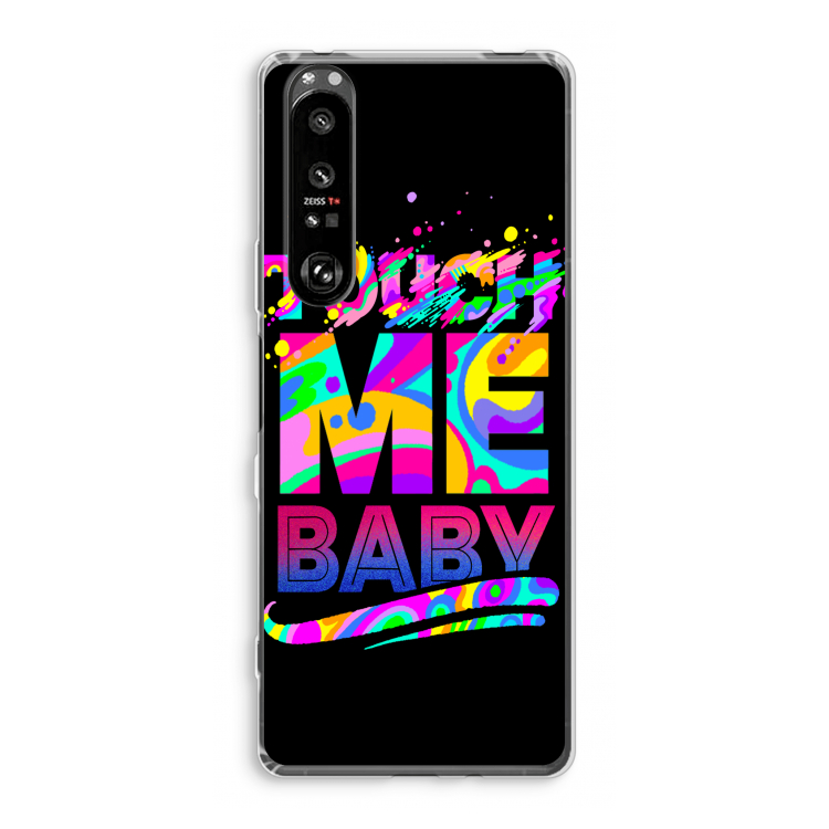 Touch Me: Sony Xperia 1 III Transparant Hoesje
