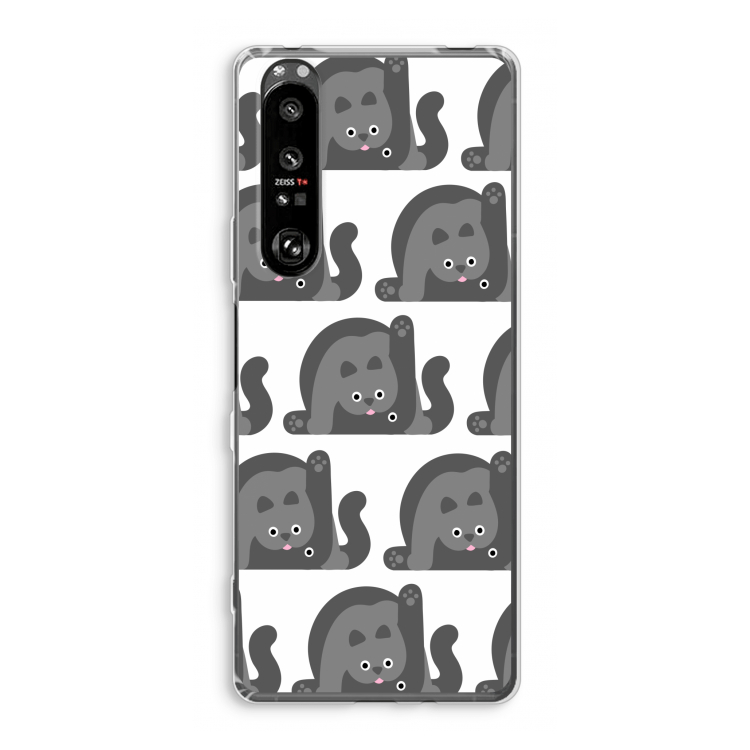 Cats: Sony Xperia 1 III Transparant Hoesje