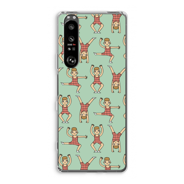 Gymboys: Sony Xperia 1 III Transparant Hoesje