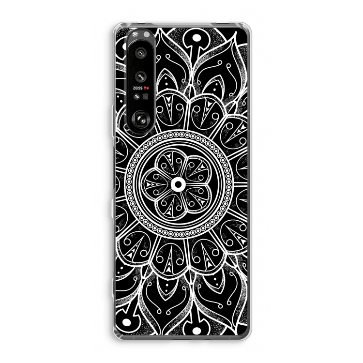 Roses Are Red: Sony Xperia 1 III Transparant Hoesje