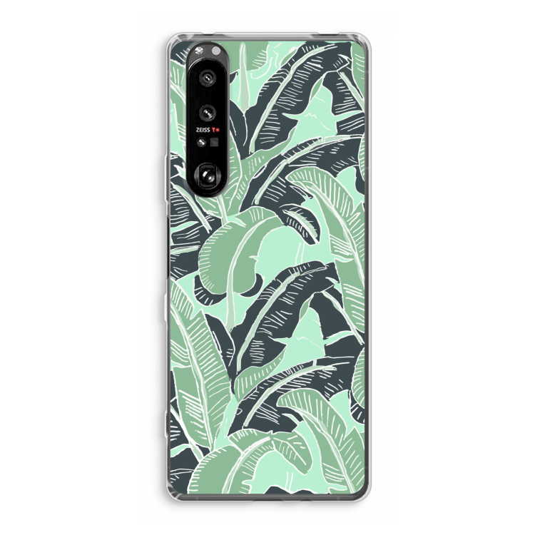 This Sh*t Is Bananas: Sony Xperia 1 III Transparant Hoesje