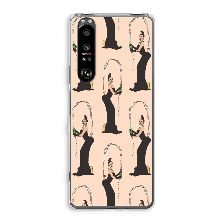 Pop Some Kim: Sony Xperia 1 III Transparant Hoesje