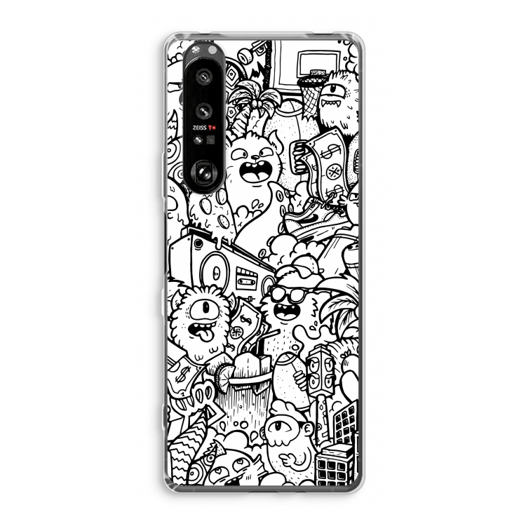 Vexx City #2: Sony Xperia 1 III Transparant Hoesje