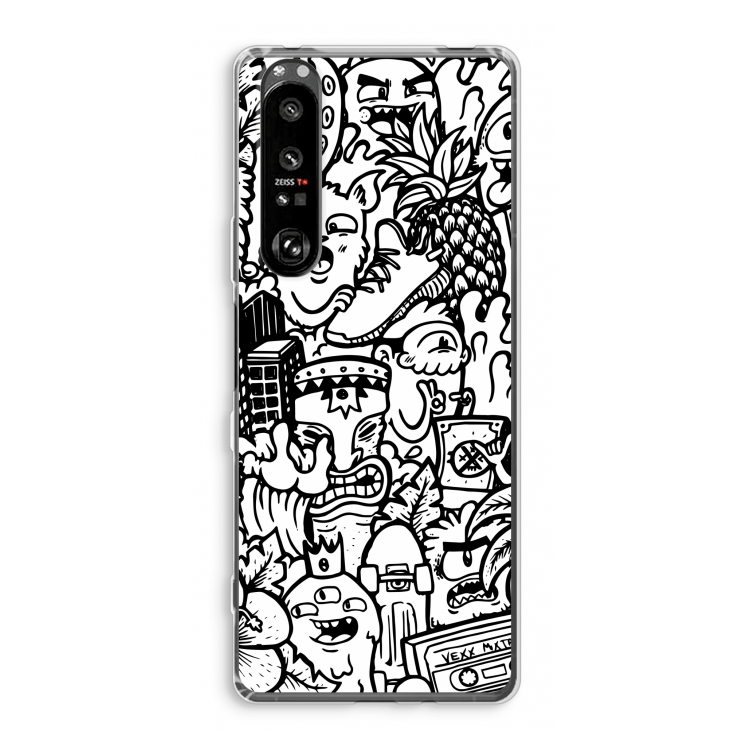Vexx Mixtape #2: Sony Xperia 1 III Transparant Hoesje