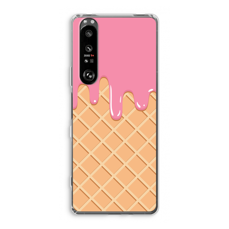 Ice cream: Sony Xperia 1 III Transparant Hoesje
