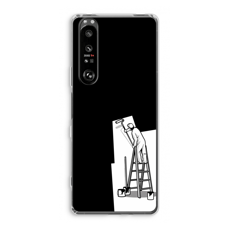 Musketon Painter: Sony Xperia 1 III Transparant Hoesje